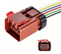 Tail Light Wire Harness Connector 5013984aa 1p1645 For Dodge Chrysler Jeep Vehicles 1997 To 2010 1pc 