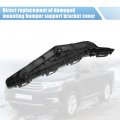 X Autohaux Front Right Bumper Bracket Retainer Spacer Mounting Support For Toyota Highlander 2011-2013 Plastic Black