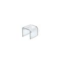 Azar Displays 515328 2 5 Square Acrylic Riser 4 Pack 