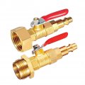 Zcargel Brass Winterize Blowout Adapter Garden Hose Quick Drain 1 4 Connect Plug Faucet Connector For Rv Boat Camper Trailer
