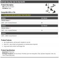 Front Lower Ball Joint Sway Bar Link And Tie Rod End Kit 8 Piece Compatible With 2003-2011 Honda Element