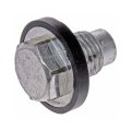 Oil Drain Plug For Dodge Avenger 1995 1996 1997 1998 1999 Steel Silver Hex Head Drive Fine Thread Replacement 11128-ez40a 