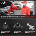 Engine Motor Transmission And Torque Strut Mount Kit For Hyundai Elantra 2015-2016 Accent 2012-2017 Veloster 2012-2014 Kia