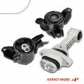 A-premium Engine Motor Transmission And Torque Strut Mount Kit Compatible With Hyundai Elantra 2015-2016 Accent 2012-2017