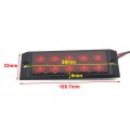 Gzyf Liru 6 Pcs Side Marker Light Lamp For Car Bus Truck Trailer Lorry Tractor Camper Motorhome Pickup Boat Van Caravan Rv