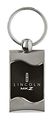 Lincoln Mkz Rectangular Black Car Key Chain Ring Fob 