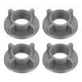 4 Pcs Faucet Mounting Lock Nut G1 2 Abs Plastic Nuts Sinks Parts Winged Locknuts Replacement For Kitchen Bathroom Faucet 