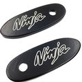 Motorcycle Mirror Base Plates For Kawasaki Ninja 500r Ex500 636 Zx6rr Zx7r Zx9r Zx10r Blk