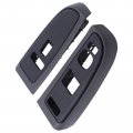Motoku Front Driver And Passenger Side Window Switch Bezel Dark Gray For Chevy Silverado Gmc Sierra 1500 2500hd 3500 2004-2006