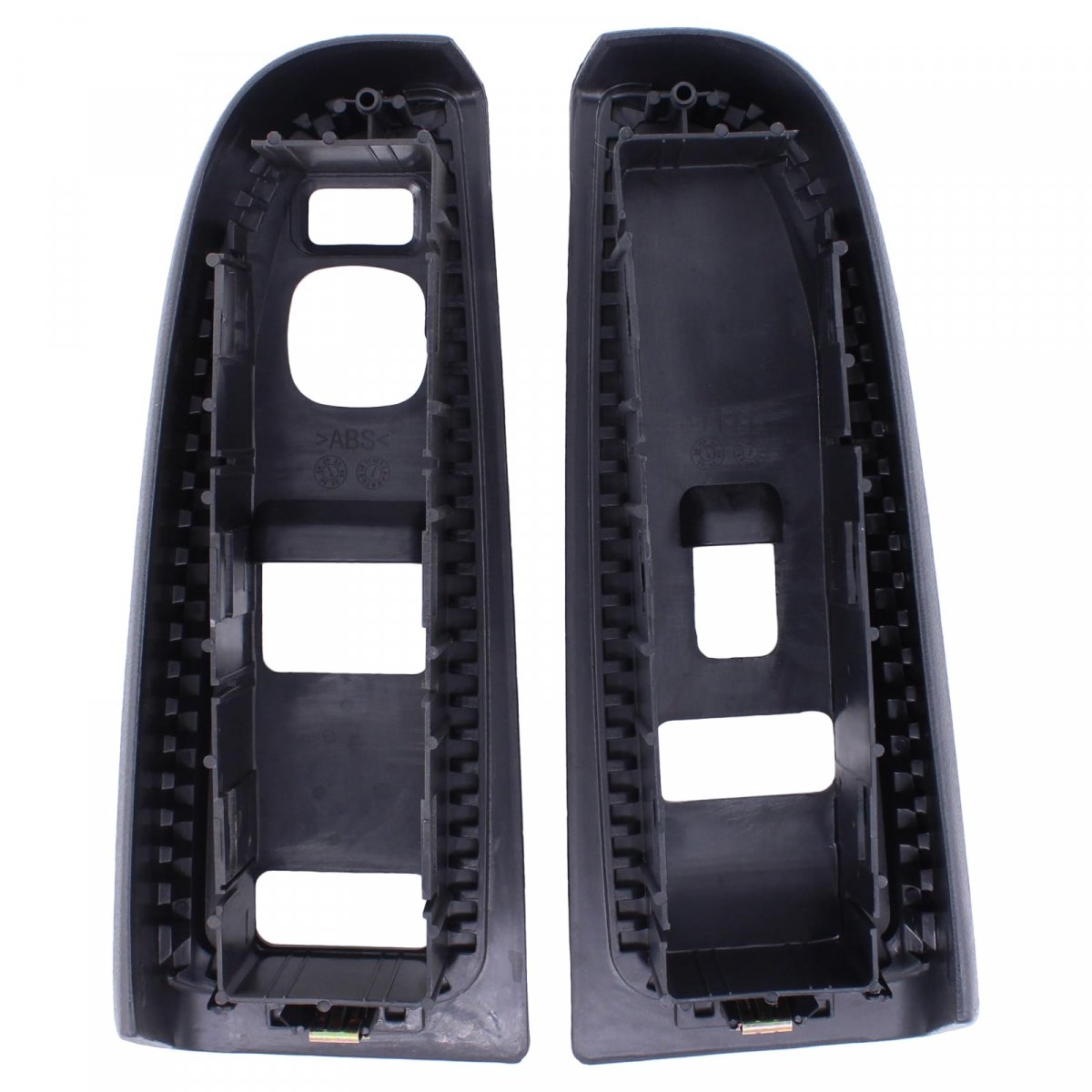 Front Driver And Passenger Side Window Switch Bezel Dark Gray For Chevy Silverado Gmc Sierra 1500 2500hd 3500 2004-2006
