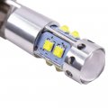 Gtp Extremely Bright H1 Led Fog Light Bulbs 100w 1600lm High Power 6000k Xenon White 360a Beam Drl Daytime Running Or Driving 