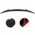 Aintier 1pc Carbon Fiber Spoiler Wing Compatible For 2014-2018 Audi A3 S3 Sedan Glossy Black Rear Trunk Tail