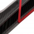 Aintier 1pc Carbon Fiber Spoiler Wing Compatible For 2014-2018 Audi A3 S3 Sedan Glossy Black Rear Trunk Tail