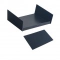 Dewhel Aluminum Black Dash Storage Accessory Shelf Fit For C7 Corvette Stingray Z06 Grand Sport 2014 2015 2016 2017 2018 2019 