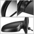 Hy1320140 Hy1321140 Factory Style Driver And Passenger Side Mirror Manual Folding Adjustment Compatible With Accent 02-05