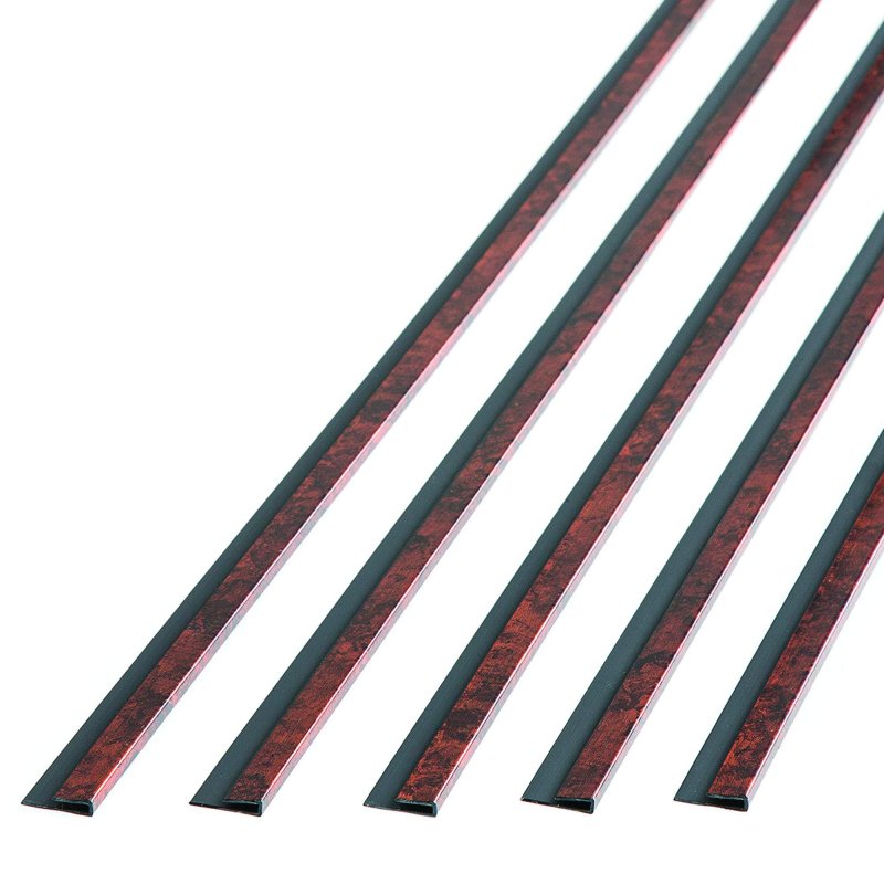 Fasa De 47 In Decorative Vinyl J Trim Moonstone Copper 5 Pack