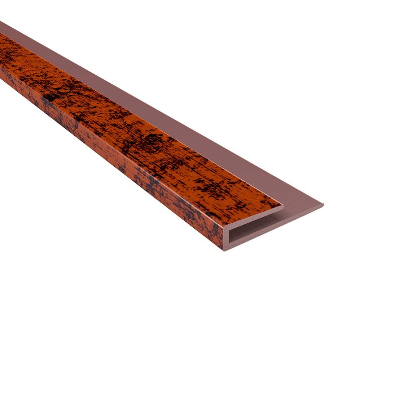 Fasa De 47 In Decorative Vinyl J Trim Moonstone Copper 5 Pack