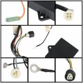 Waltyotur Motorcycle Ignition Coil Spark Plug Ignitor Cdi Box 3kj-82310-10-00 Replacement For Yamaha Big Bear 350 Yfm350fw 4x4