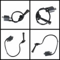 Waltyotur Motorcycle Ignition Coil Spark Plug Ignitor Cdi Box 3kj-82310-10-00 Replacement For Yamaha Big Bear 350 Yfm350fw 4x4