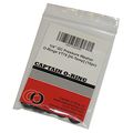 Captain O-ring Power Pressure Washer O-rings For 1 4 Quick Coupler High Temperature Viton 10 Pack 