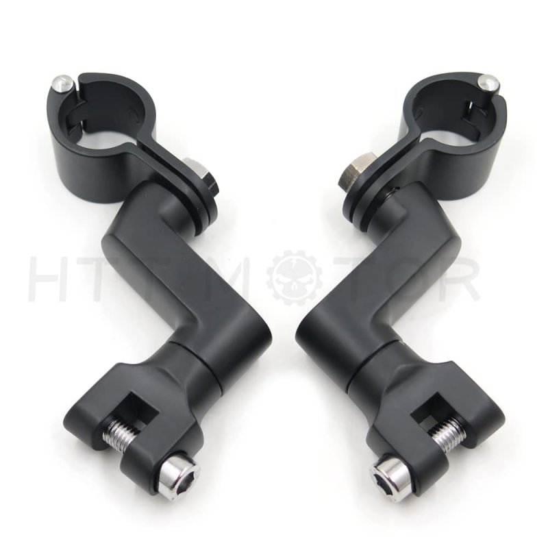 Httmt Highway Offset Foot Peg Mounts 25mm 1 Engine Guard For H-d Hond