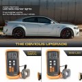 Vipmotoz Front Amber Rear Red Led Strip Side Marker Light Fender Parking Lamp Replacement For 2015-2023 Compatible With Dodge