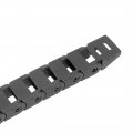 Uxcell Drag Chain Cable Carrier Closed Type With End Connectors R18 10x15mm 1 5 Meter Plastic For Electrical Cnc Router Machine