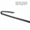 Uxcell Drag Chain Cable Carrier Closed Type With End Connectors R18 10x15mm 1 5 Meter Plastic For Electrical Cnc Router Machine