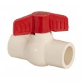 Eastman 3 4 Inch Cpvc Slip Ball Valve White 48637 