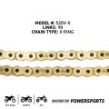 Niche Drive Sprocket Chain Combo For Kawasaki Ninja 400 Front 14 Rear 41 Tooth 520 X-ring 106 Links