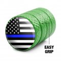 Thin Blue Line American Flag Tire Rim Wheel Aluminum Valve Stem Caps