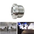 Grabote 2pack 16an Male Flare Weld On Fitting Bung Adapter For Fuel Oil Hose Tank Aluminum