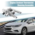 Engine Coolant Thermostat Housing Assembly With Sensor Gasket For Chevrolet Cruze 2011 2016 And Chevy Sonic 2013 2018 1 8l