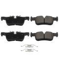 Rear Brake Pads Compatible For 2014-2021 Bmw I3 2016-2021 X1 2018-2021 X2 Mini Cooper Clubman 2017-2021 Countryman 4pcs