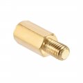 Uxcell M5x15mm 7mm Male-female Brass Hex Pcb Motherboard Spacer Standoff For Fpv Drone Quadcopter Computer Circuit Board 20pcs