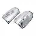 Maso 2pcs Wing Mirror Indicator Lamp Lens Cover For Transit Mk8 2014 Onwards Right Left Side Mpn 