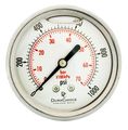 2-1 2 All Stainless Steel Oil Filled Pressure Gauge 1 4 Npt Center Back Mount 1000 Psi 
