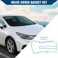 Hihaha Valve Cover Gasket Set For Chevy Cruze 2013-2020 Buick Encore 2013-2016 Front Cylinder Durable Rubber 1set Blue
