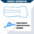 Hihaha Valve Cover Gasket Set For Chevy Cruze 2013-2020 Buick Encore 2013-2016 Front Cylinder Durable Rubber 1set Blue