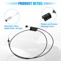 Uxcell Hood Release Cable For Dodge D150 D250 W150 W250 Ramcharger 1981-1993 W100 1984-1989 No 55024942 Front Latch Lock