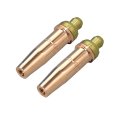 Riverweld Propane Natural Gas Cutting Tips 3-gpn Size 4 And 4-3-gpn Fit Victor-style Oxygen Oxyfuel Cutter Torch Made Of Copper 