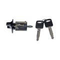 Ignition Lock Cylinder Assembly For Ford E 350 Econoline Club Wagon 1992 1993 1994 1995 Black Metal Housing 2 Keys Replaces 