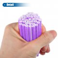 X Autohaux 36 Pcs Purple Bicycle Reflector Reflective Version Durable Abs Night Visibility Cycling For Bike Mountain Wheels