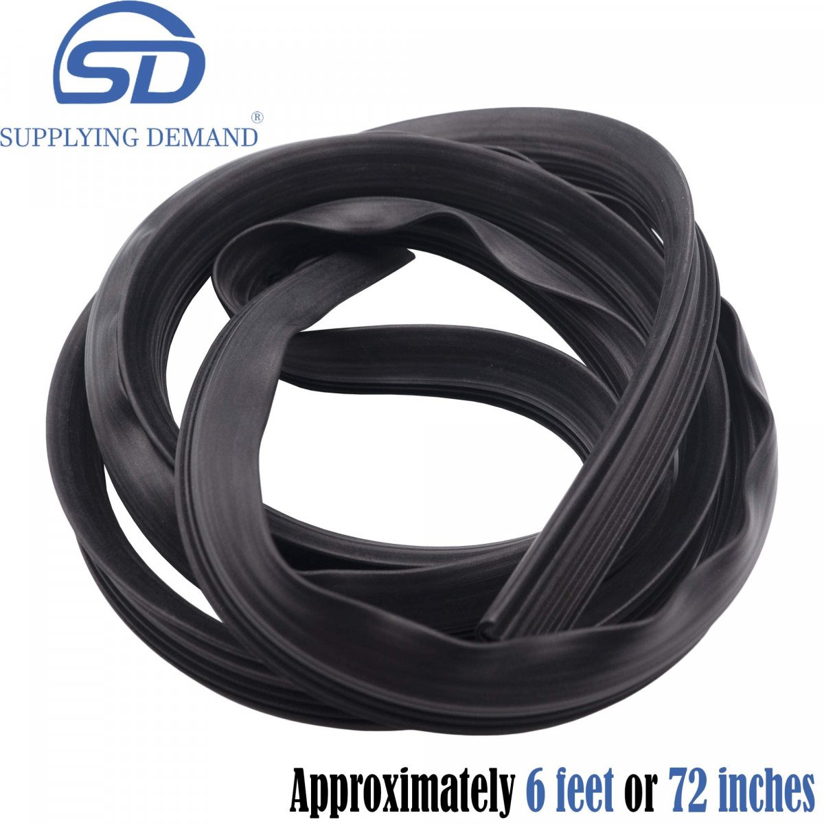 Supplying Demand Dd62-00043a Dishwasher Front Tub Door Seal Gasket Replacement Model Specific Not Universal