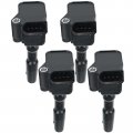 A-premium 4pcs Ignition Coil Packs Compatible With Audi Porsche Volkswagen Vehicles A3 2015-2023 A4 A5 A6 Q3 Q5 Q7 Q8 S3 S4 S5