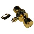 Mobile Home 4 Way Universal Entrance Lockset D-099b Bright Brass Fits 1 375 To 625 In Door Thickness And 2 75 Backset 