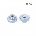 Uxcell Knurled Thumb Nuts 10pcs M3x0 5mm Iron Round Knobs Fastener For 3d Printer Parts
