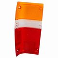 Carpartsdepot 84-89 Toyota 4runner Taillamp To2809102 Amber Signal Clear Rev Red Brake Lens Rh 