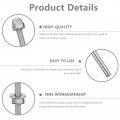 10pcs Wire Rope Terminal Accessories For Swage End Cable Railing Tensioner Steel Kit Porch Stainless Hand Pressure Connector