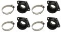 Right And Left Intake Manifold Carb Boot For Suzuki Gs550 L M 1980-1982